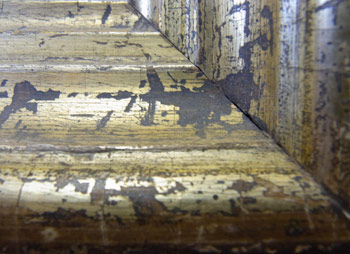 Berliner Leiste mit Patina